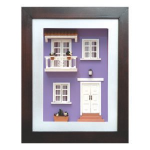 Casa pueblito lila
