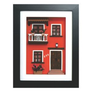 Casa pueblito roja
