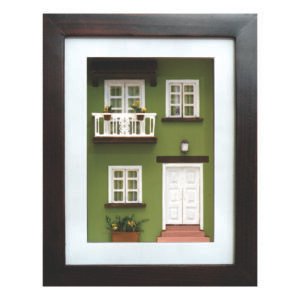 Casa pueblito verde