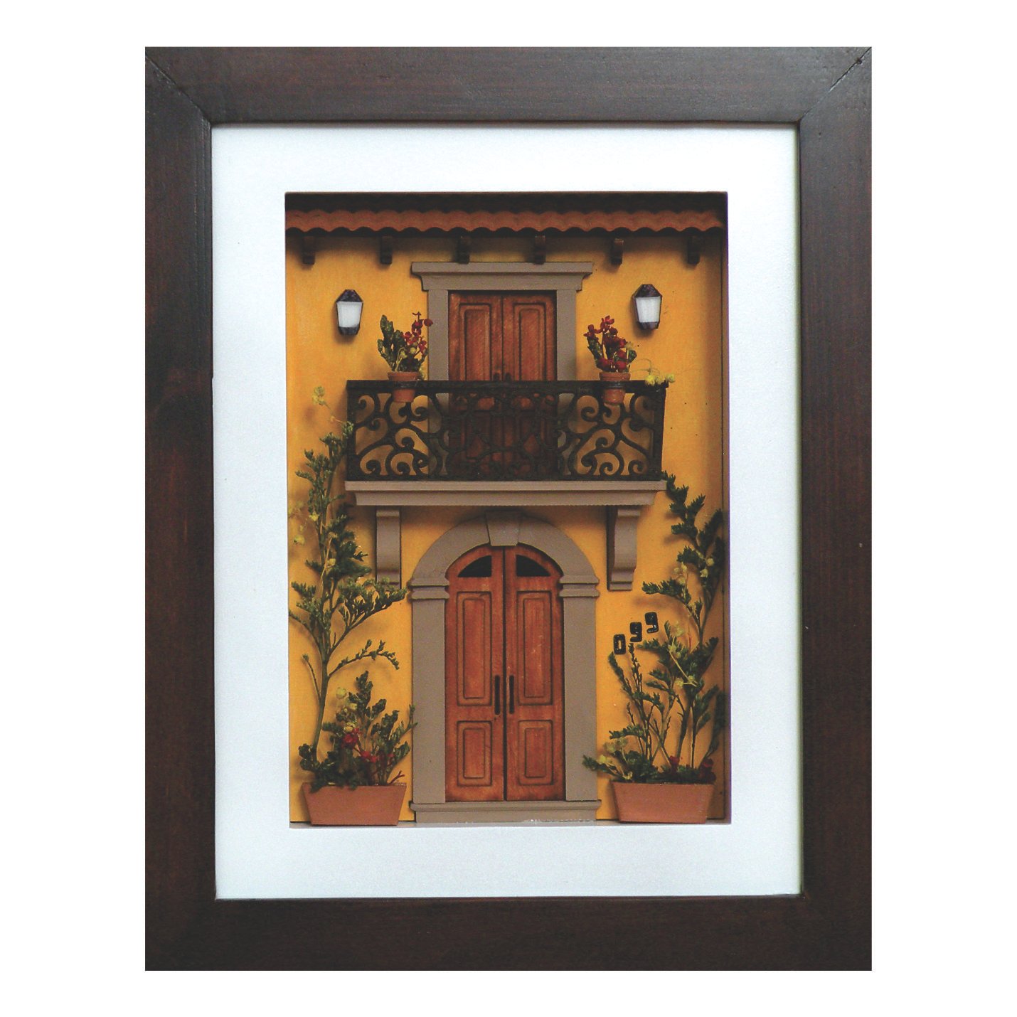 Casa real amarilla